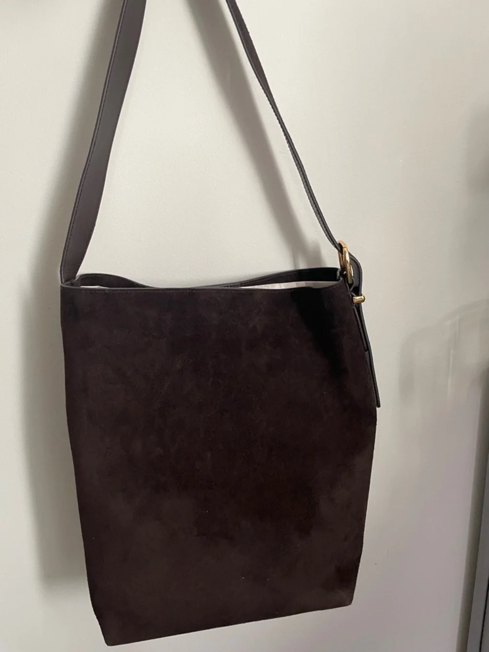 Madewell Suede Shoulder Tote - Picture 6 of 8